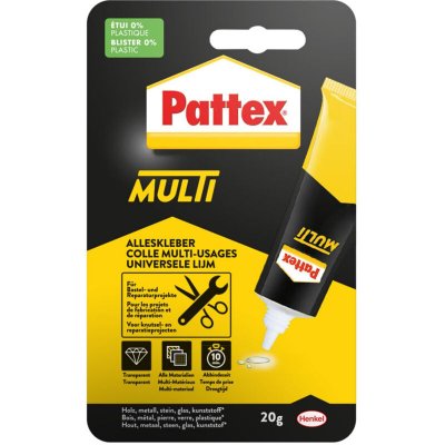 PATTEX  Colle multi-usages - tous types de mat&eacute;riaux - 20 g