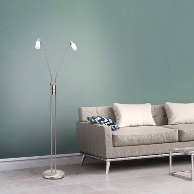 JUST LIGHT. GMBH Paul Neuhaus 11937-55 Lampadaire LED 4 W Acier 110 x 105 x 163 cm