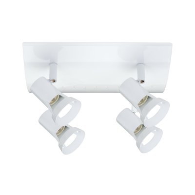PAULMANN  66705 Spot Teja max. 4 x 10 W en m&eacute;tal Blanc Spotlight