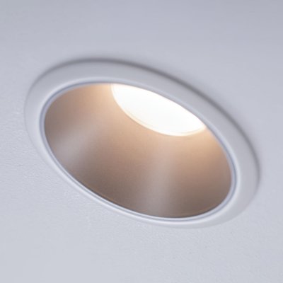 PAULMANN  Cole spot LED argent&eacute;-blanc lot de 3