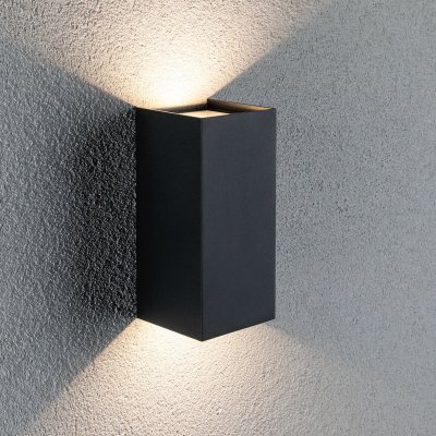 PAULMANN  Flame applique 2 lampes 22cm anthracite