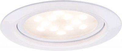 PAULMANN  - Kit encastr&eacute;s meuble led 3x4,5W 6VA 230V/350mA 65mm blanc/m&eacute;tal
