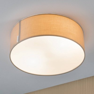 PAULMANN  Mari plafonnier abat-jour en tissu beige