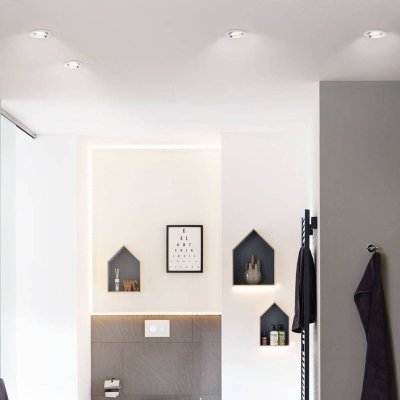 PAULMANN  Nova spot enc. LED, dimmable, IP65, blanc