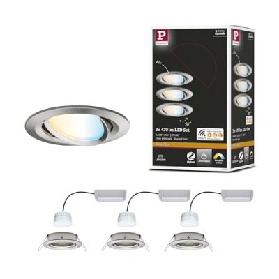 PAULMANN  Smart Friends Spot Nova Plus, Par 3 Cct