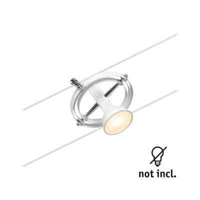 PAULMANN  - Spot unique cardan 944.39-gu5,3- blanc mat