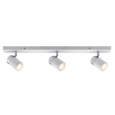 PAULMANN  Zyli spot plafond blanc/chrome, 3 lampes