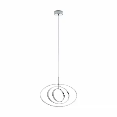 EGLO Pausia plafonnier led suspendu int&eacute;gr&eacute; chrome