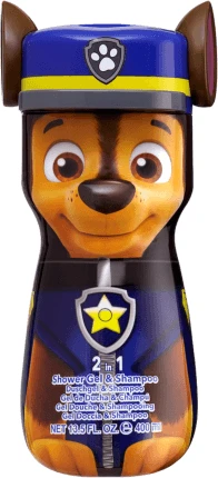 AGETI PAW PATROL Pat Patrouille Gel Douche/Shampooing Chase 400 ml