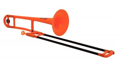 PBONE  1-O Trombone En Plastique Orange