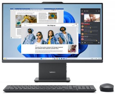 LENOVO Pc All In One  Ideacentre Aio 27akp10 27"" Fhd Ips Ryzen Ai 5 16 Go 512 Go Gris