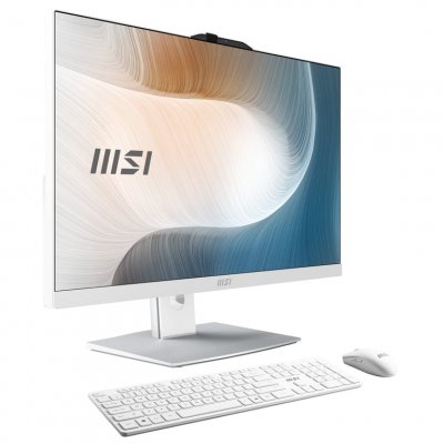 MSI Pc All-in-one Modern Am242p Finition Mate Blanc 23,8"" 