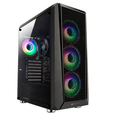 PC RACING Pc De Bureau  Ancora Amd Ryzen 5 5600g, 8 Go, 512 Go Ssd + Windows 11