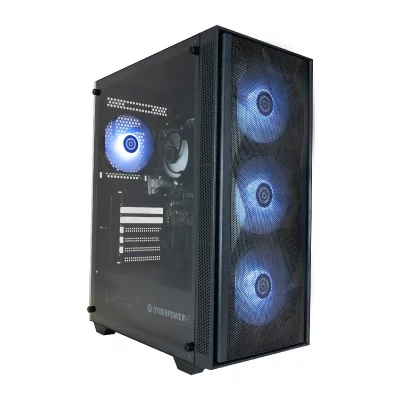CYBERPOWERPC PC Gamer - AMD Ryzen 5 5600G - 1 To SSD - 16 Go RAM - Windows 11