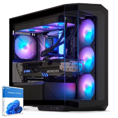 SEDATECH PC Gamer, AMD Ryzen 9 9950X3D, RTX5090, 64Go DDR5, 2To SSD, Win 11