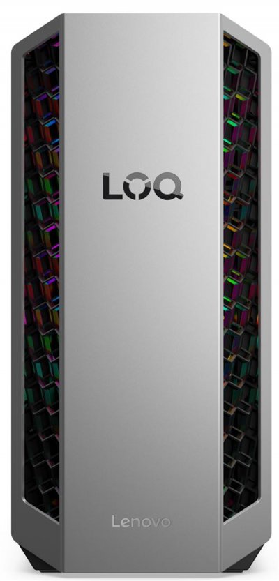 LENOVO Pc Gamer  Loq Tower Ryzen 7 8745hx Rtx 5060 16 Go 512 Go Tour Luna Grey