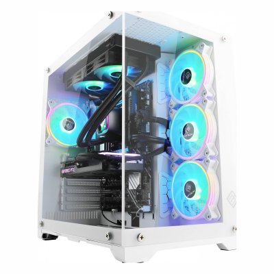 CSL COMPUTER PC Gaming CSL M10480 Intel Core i7-13700KF 8x 3400 MHz GeForce RTX 4070 32 Go de RAM M.2 SSD 2000 Go