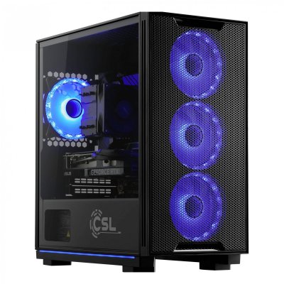 CSL COMPUTER PC Gaming M10040 Intel Core i5-13400F (6&times; 2500 MHz) GeForce RTX 4060 Ti 16 Go de RAM M.2 SSD 1000 Go