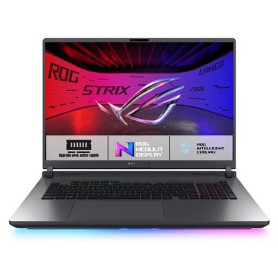 ASUS Pc Portable  Rog Strix G18 Gris Oled 18"" 2.5k 240hz Core Ultra 9 Rtx 5080