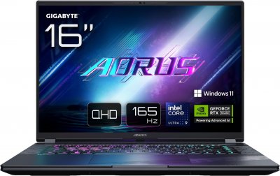 GIGABYTE PC portable  Elite 16"" QHD+ 165Hz/U9 275HX/5070/32G/2T/W11P