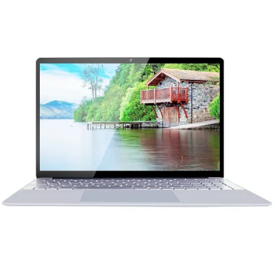 YONIS PC Portable Windows 10 Ultrabook 15.6 Pouces 8GB+128GB Intel 2.3GHz Argent