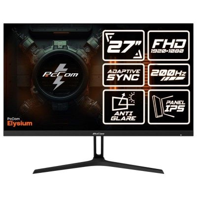 PCCOM  Elysium &Eacute;cran Gaming 27"" Fast IPS Full HD 200Hz Adaptive Sync