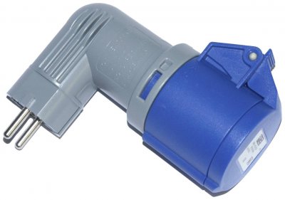 PCE  PC Electric 9434100is Adaptateur CEE-CARA 16 A 3 p&ocirc;les 230 V