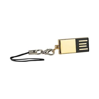 GENERIQUE PConKey Cl&eacute; USB 2.0 &eacute;tanche super-slim ''Gold'' - 64 Go