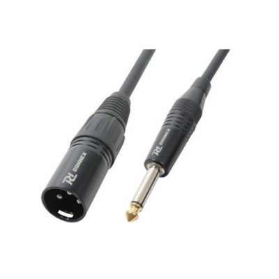 POWER DYNAMICS PD Connex C&acirc;ble audio xlr m&acirc;le / jack 6,35 - 8m