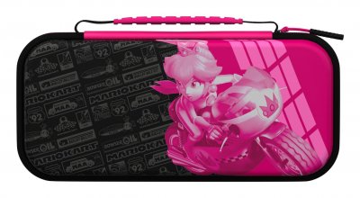 PDP  Travel Case Plus GLOW Grand Prix Peach Nintendo Switch