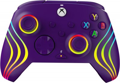PDP  Xbox Manette filaire Afterglow Wave Violette