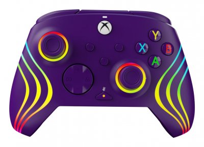 PDP  Xbox Manette filaire Afterglow Wave Violette