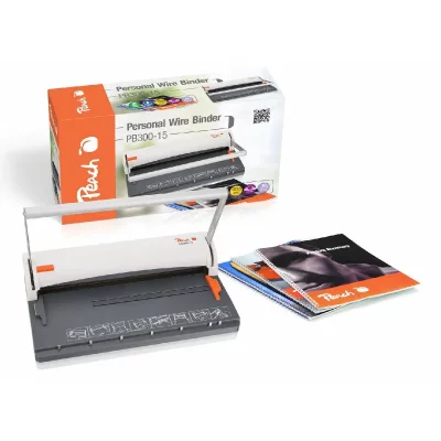 PEACH  PB300&nbsp;Relieuse personnelle A4, Blanc:  Fournitures de bureau