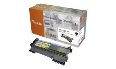 PEACH  Toner Module Noire, Compatible avec Brother TN-2220