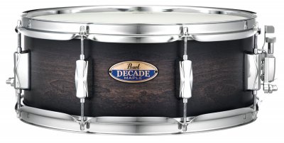 PEARL  DRUMS DECADE MAPLE 14x5,5"" SATIN BLACK BURST