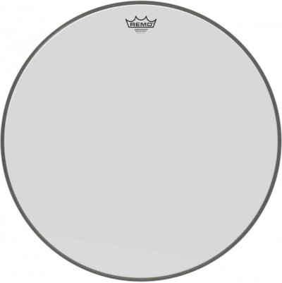 REMO Peau De Grosse Caisse 22'' -  Ambassador Blanc Lisse - Br-1222-00