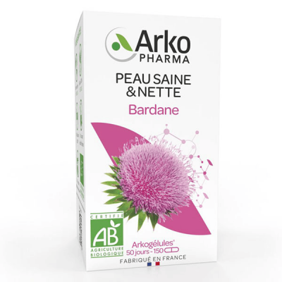 ARKOPHARMA Peau Saine et Nette Bardane Bio 150 G&eacute;lules Arkog&eacute;lules 