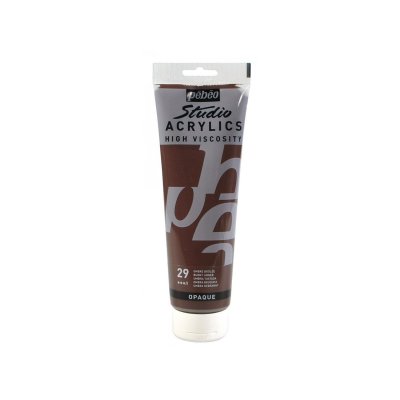 PEBEO P&eacute;b&eacute;o 169029 Beaux-Arts Studio Acrylique 1 Tube Ombre Brul&eacute;e 250 ml