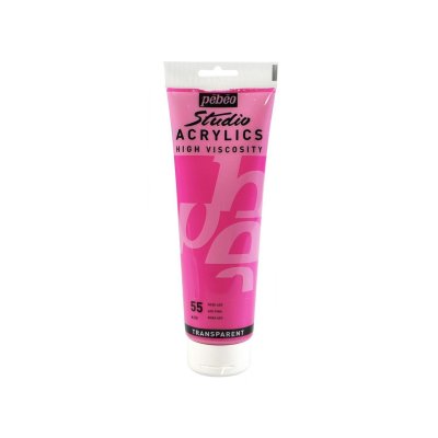 PEBEO P&eacute;b&eacute;o 169055 Beaux-Arts Studio Acrylique 1 Tube Rose Azo 250 ml