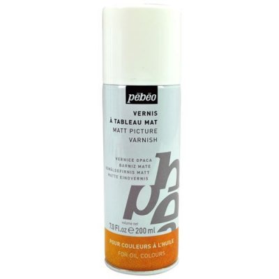 GENERIQUE PEBEO 200&nbsp;ML Spray Vernis Tableau Mat, Transparent