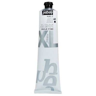 PEBEO P&eacute;b&eacute;o 200040 Beaux-Arts Huile Fine Studio XL 1 Tube Blanc Vif 200 ml