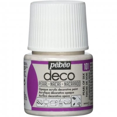 PEBEO P&eacute;b&eacute;o 285101 D&eacute;co Acrylique 1 Flacon Nacre de Soie 45 ml