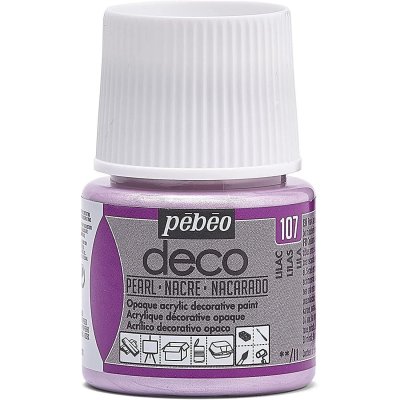 PEBEO P&eacute;b&eacute;o 285107 D&eacute;co Acrylique 1 Flacon Nacre Antique 45 Ml