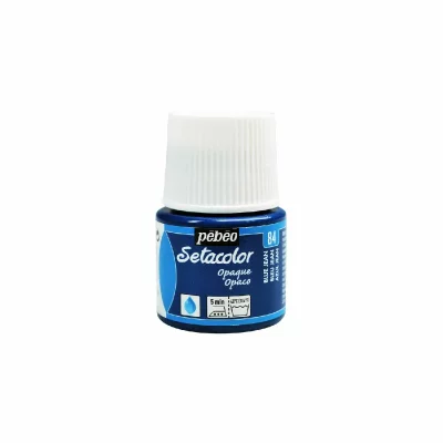PEBEO P&eacute;b&eacute;o 295084 Setacolor Opaque 1 Flacon Bleu Jean 45 ML