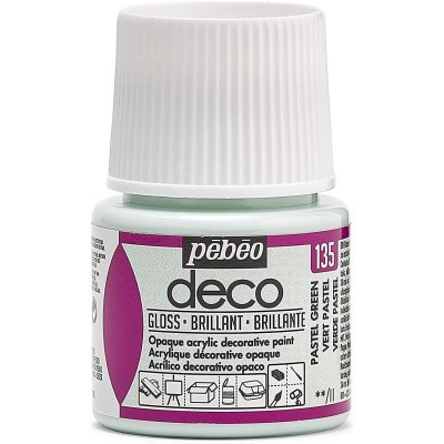 PEBEO P&eacute;b&eacute;o Deco Peinture 45 ml Brillant Vert Pastel 092135
