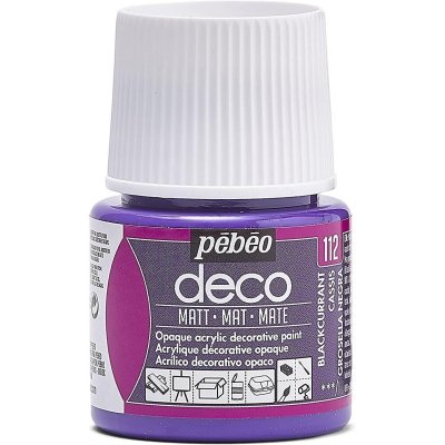 PEBEO P&eacute;b&eacute;o Deco Peinture 45 ml Mat Cassis