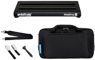 PEDALTRAIN Pedalboards - PT-M16-SC - Pedalboard Metro 16 avec Soft Case