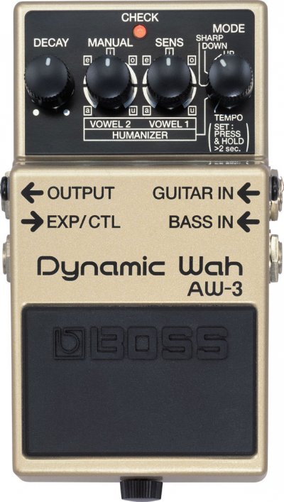 BOSS P&eacute;dale d'effet AW-3 - Auto Wah
