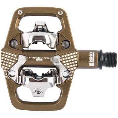 LOOK P&eacute;dales VTT  X-Track En-Rage Plus - Bronze}, Bronze}