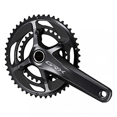 SHIMANO P&eacute;dalier  GRX 810 (2 x 11 vitesses) - 170mm 48/31T Noir